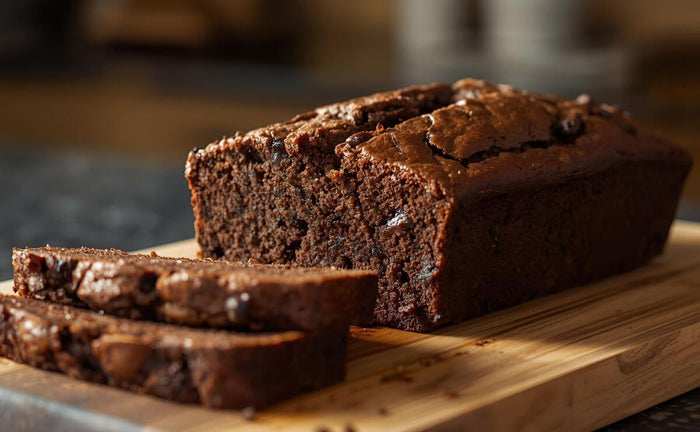 Lion’s Mane Chocolate Banana Bread